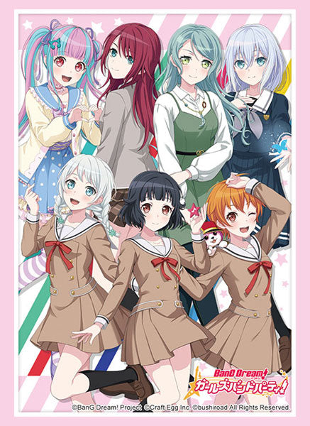 『バンドリ! ガールズバンドパーティ!』ブシロード スリーブコレクション ハイグレード Vol.3900 Happy days ver.